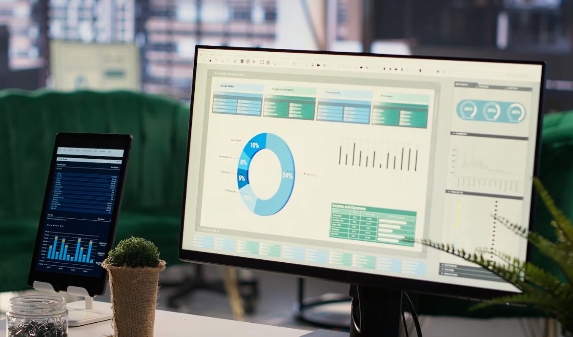 Dashboard di analisi dati finanziari
